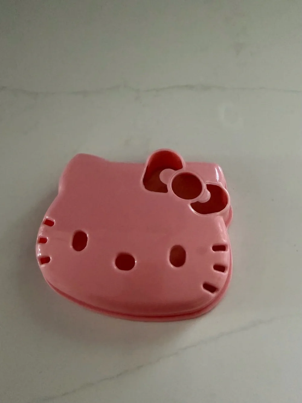 Hello Kitty Pink Sandwich crust cookie cutter